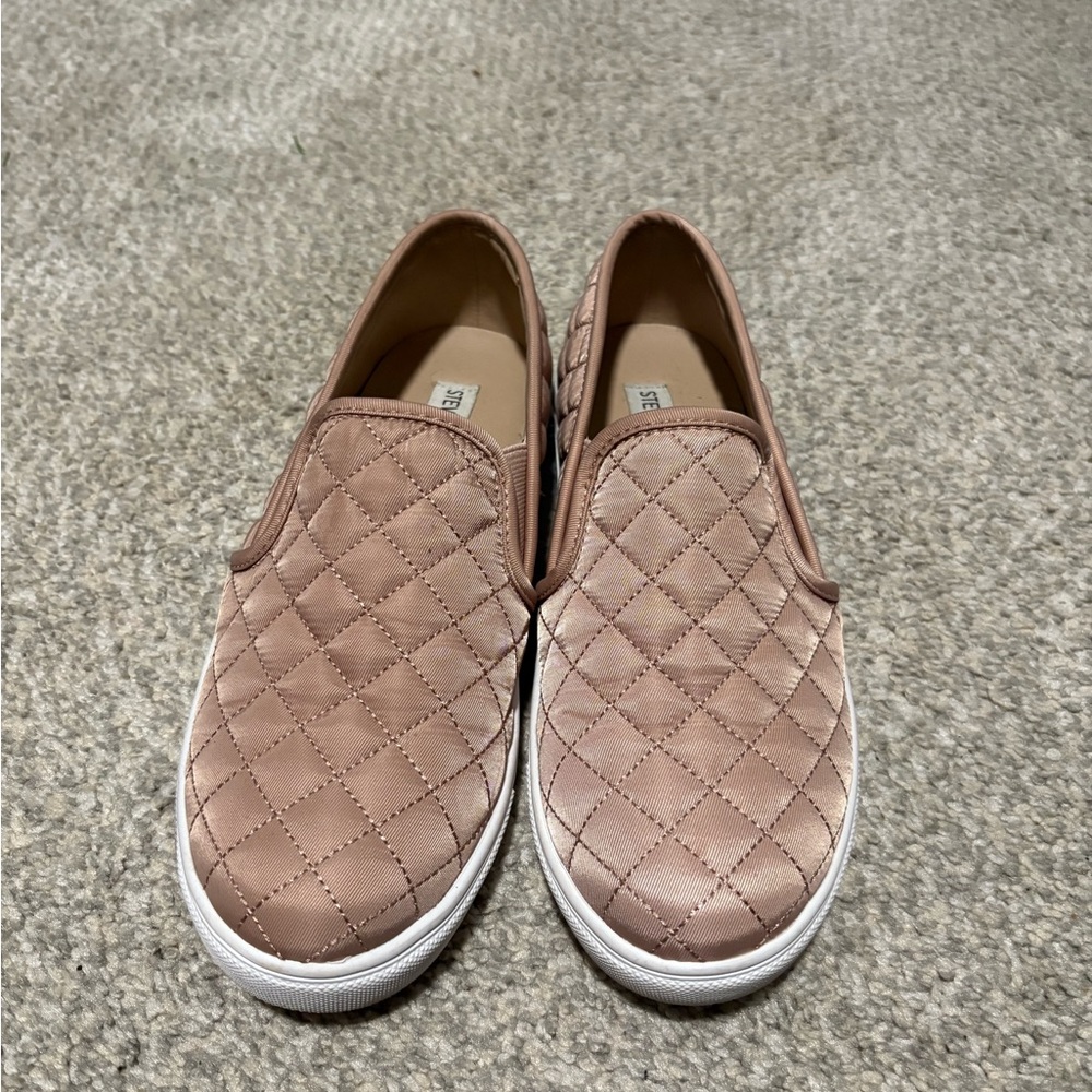 Quilted Steve Madden Slip-On Sneakers